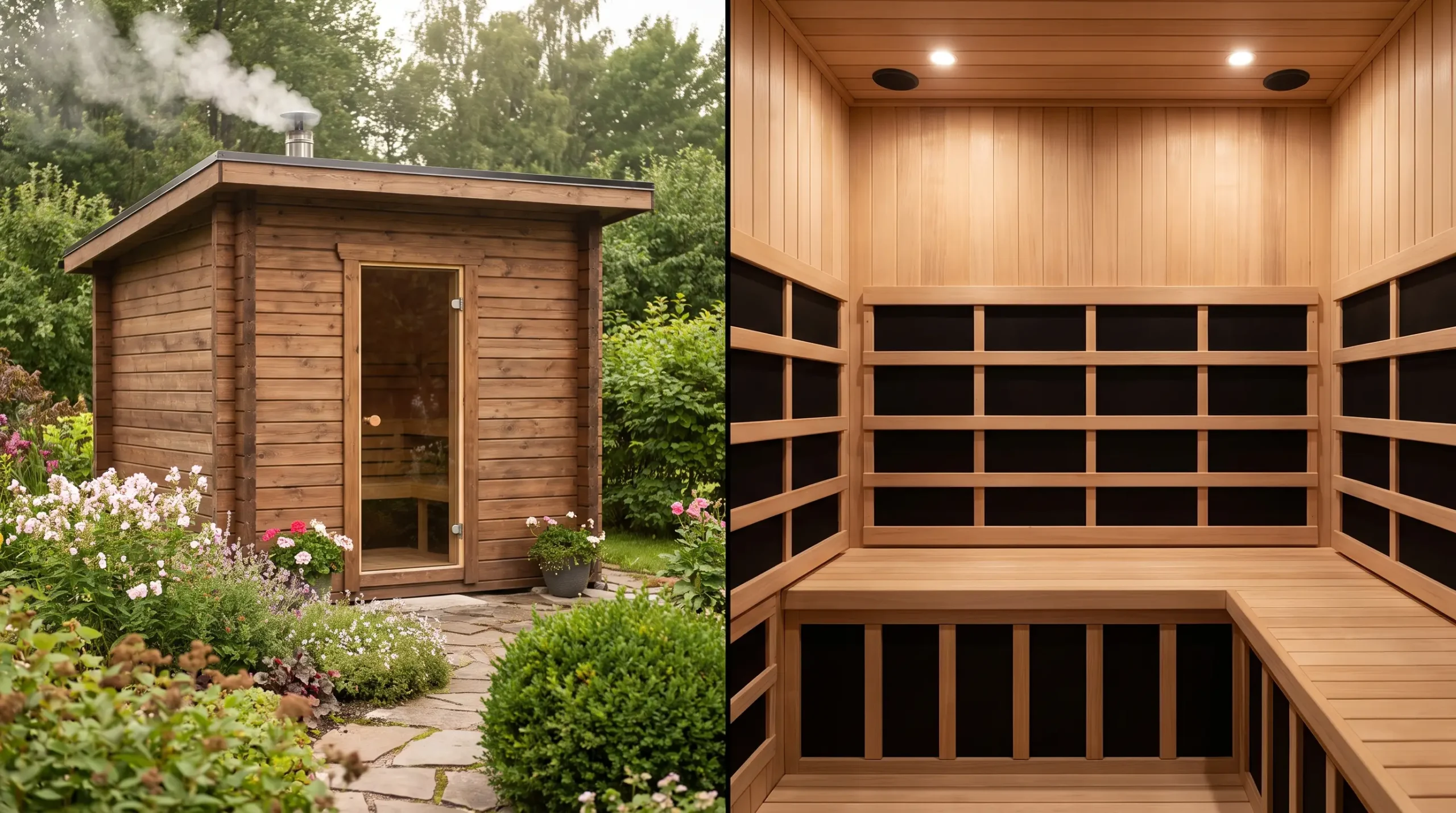 Exteriérová sauna vs. infračervená sauna: Čo sa skutočne oplatí kúpiť?